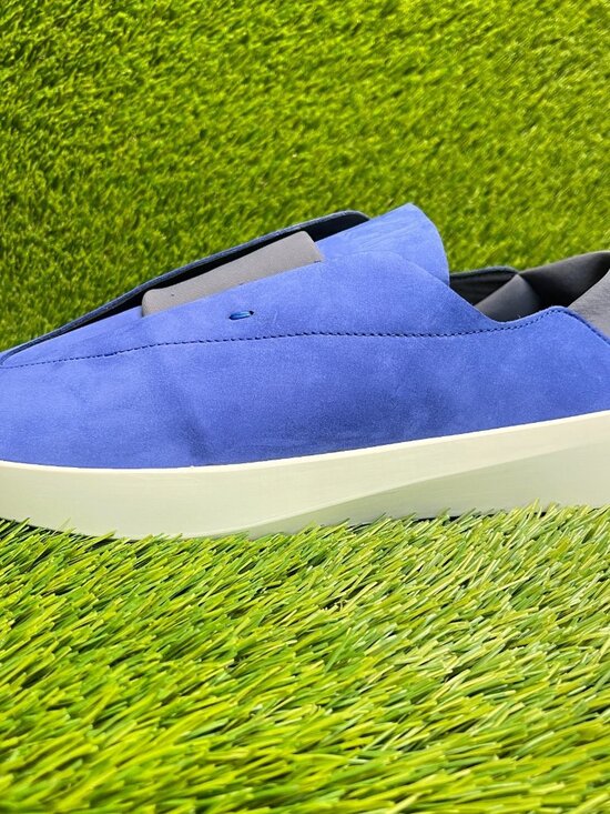 Wolf & Shepherd Cruise Ace Mens Size 11 Blue Gray Casual Leather Slip On Shoes main image 4